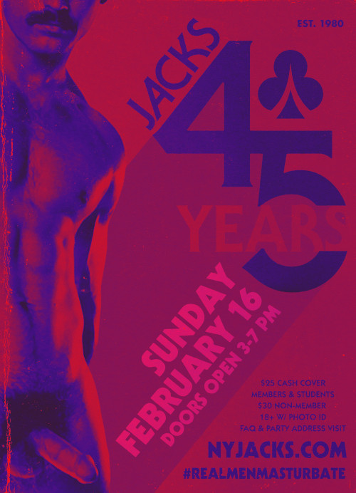 NY JACKS 45th Anniversary Poster